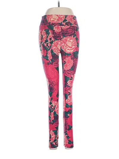 Pre-owned Lularoe Leggings In Pink