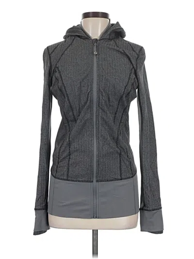 Pre-owned Lululemon Athletica Jacket In Gray