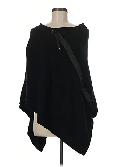 Pre-owned Lululemon Athletica Poncho In Black