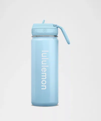 Lululemon Back To Life Sport Bottle 18oz Straw Lid