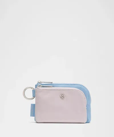 Lululemon Double Zip Clippable Card Pouch