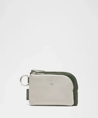 Lululemon Double Zip Clippable Card Pouch