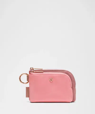 Lululemon Double Zip Clippable Card Pouch