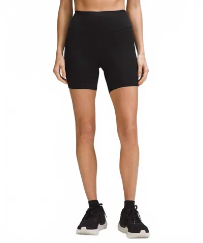 Lululemon Fast And Free High-rise Short In Black