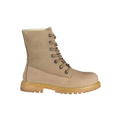 Lumberjack Leather Women's Ankle Women's Boot In Beige
