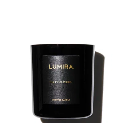 Lumira La Primavera Black Candle 10.5 oz