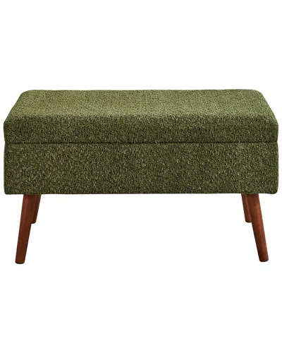 Lumisource Storage Bench In Green