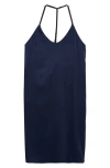 Lunya Washable Silk Nightgown In Deep Blue