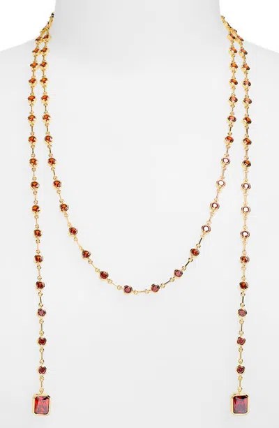 Luv Aj The Elizabeth Stone Wrap Necklace In Multi