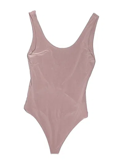 Pre-owned Lux Bodysuit In Pink
