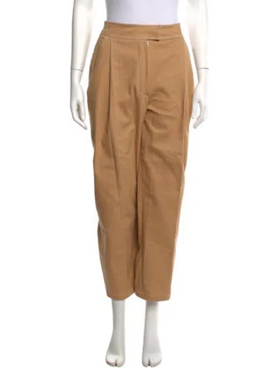 Pre-owned Lvir Straight Leg Pants In Brown