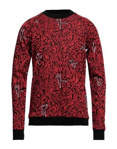 M Missoni Man Sweater Red Size M Polyester, Cotton