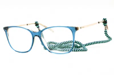 M Missoni Mmi 0015 0yrq 00 Blue Beige 54mm In Multi