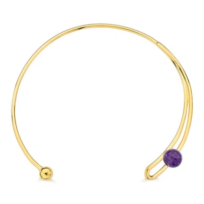 M. Dolores Redot Choker Amethyst In Not Applicable
