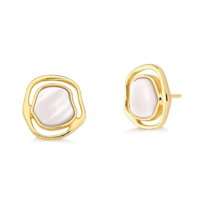M. Dolores Soleil Baby Earring Mother Of Pearl In Not Applicable