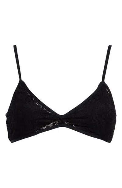 Maaji Eloisa Moderate Coverage Swim Top In Black