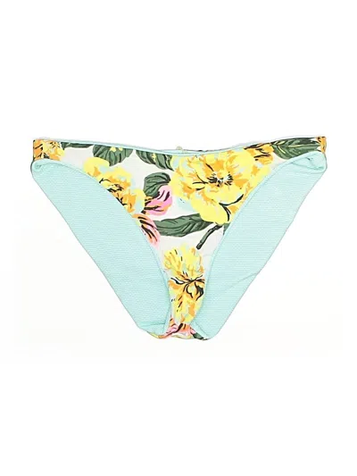 Pre-owned Maaji Swimsuit Bottoms In Yellow
