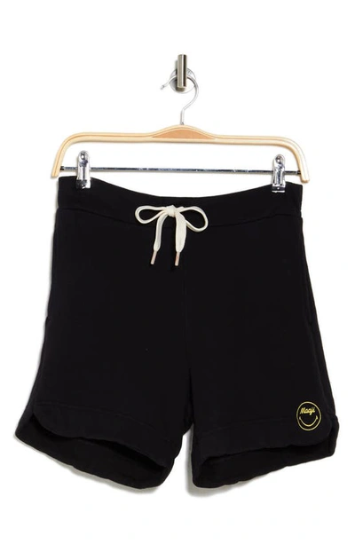 Maaji X Smiley® Spread Smile Joyful Cover-up Shorts In Black