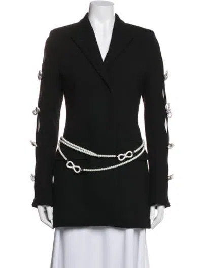 Pre-owned Mach&mach Wool Blazer In Black