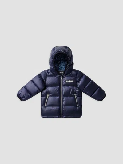 Mackage Baby Girl's Noko Hooded Down Jacket In Navy