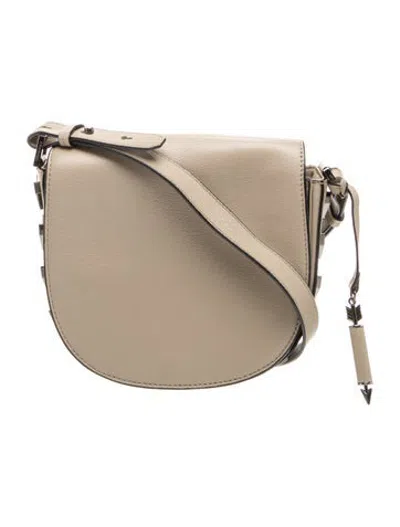 Pre-owned Mackage Leather Crossbody Bag In Neutrals