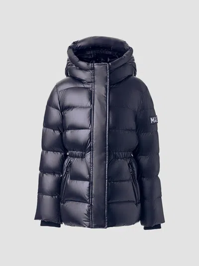 Mackage Little Kid's & Kid's Alannis Down Puffer Jacket In Navy