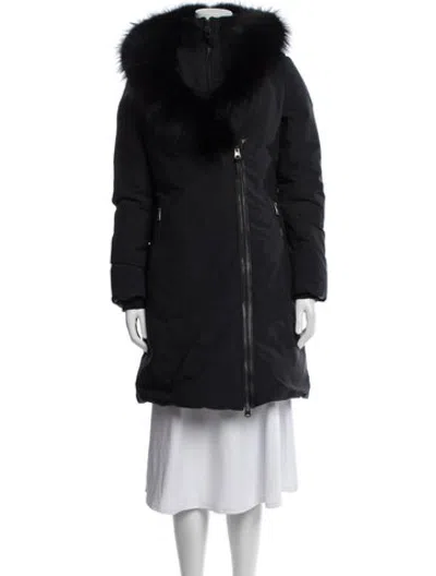 Pre-owned Mackage Parka In Black