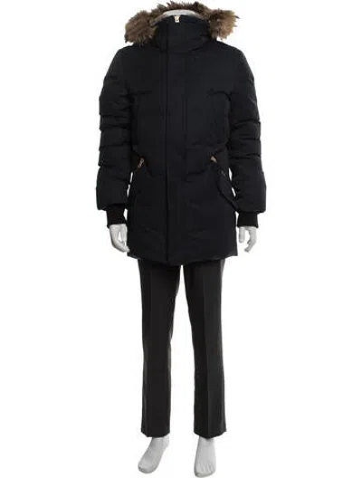 Pre-owned Mackage Parka In Blue