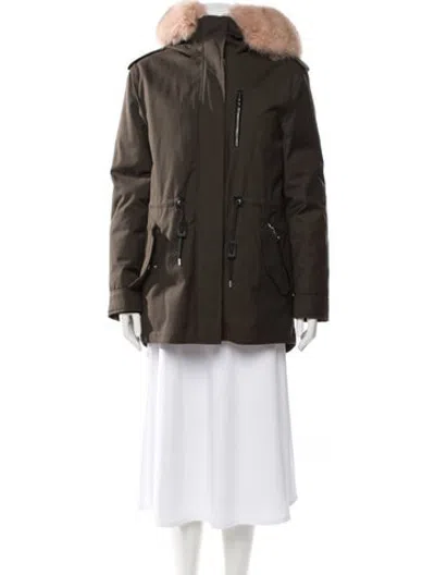 Pre-owned Mackage Parka In Green