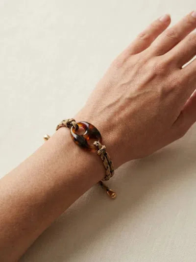 Macrae & Co Women's Chalet Corded Bracelet In Brown
