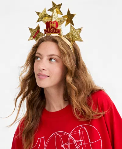 Macy's 100th Thanksgiving Day Parade Red Stars Glitter Headband,  Exclusive In Multi