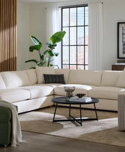 Macy's Corine Fabric Sectional Collection Created For Macys In Neutral