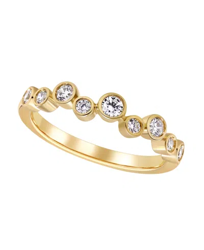 Macy's Igi Certified Lab-grown Diamond Band Ring (1/3 Ct. T.w.) In 14k Yellow Gold