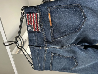 Pre-owned Made In Usa X True Religion Usa Flag Vintage Denim Pants / Jeans