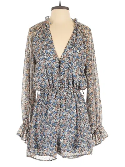 Pre-owned Made With Love Romper In Blue