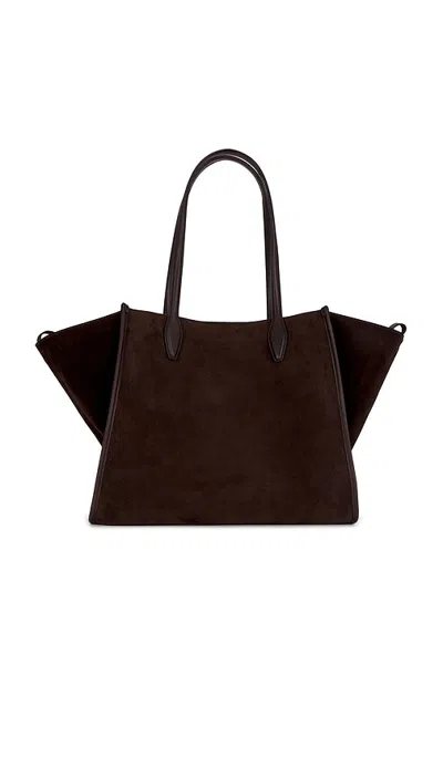 Madewell Lexington Tote In Dark Carob