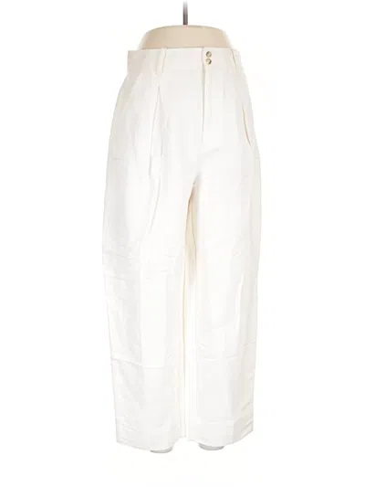 Madewell Linen Pants In White