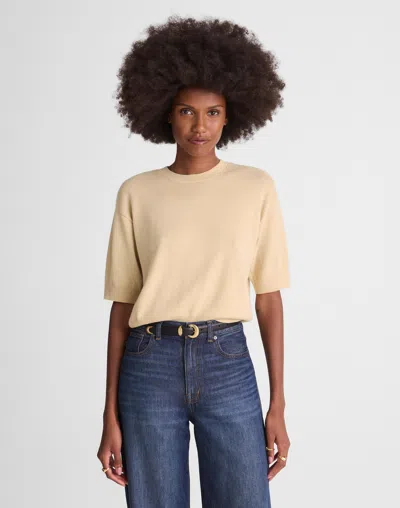 Madewell Relaxed Sweater Tee In Neutral