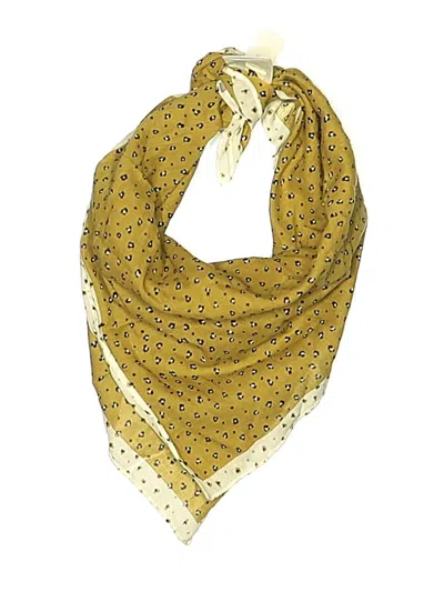 Pre-owned Madewell Scarf In Yellow