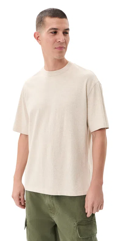 Madewell The Vintage Tee Heather Oat Grey In Neutral