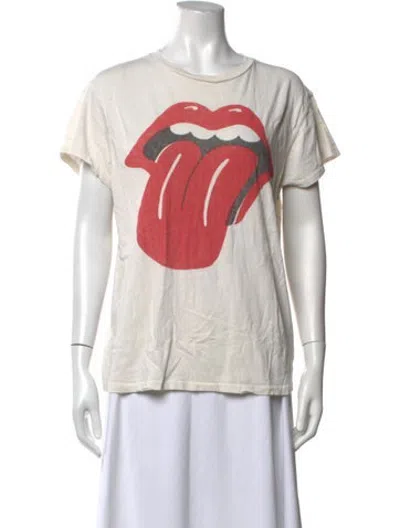 Pre-owned Madeworn Graphic Print Crew Neck T-shirt In Grey