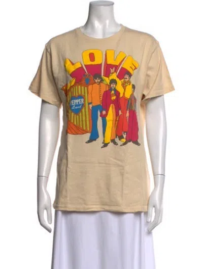 Pre-owned Madeworn Graphic Print Crew Neck T-shirt In Neutrals