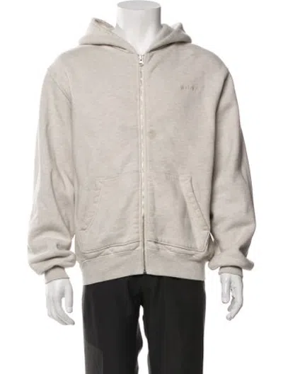 Pre-owned Madhappy Crew Neck Long Sleeve Hoodie In Neutrals