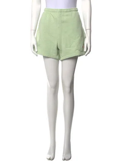 Pre-owned Madhappy Mini Shorts In Green
