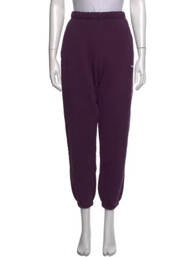 Pre-owned Madhappy Straight Leg Pants In Purple