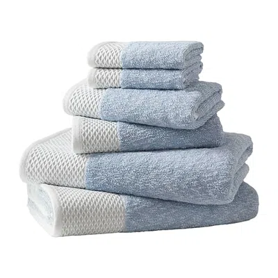 Madison Park Hayden 6-pc. Quick Dry Bath Towel Set In Blue