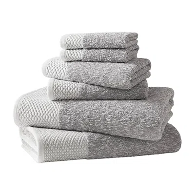 Madison Park Hayden 6-pc. Quick Dry Bath Towel Set In Gray