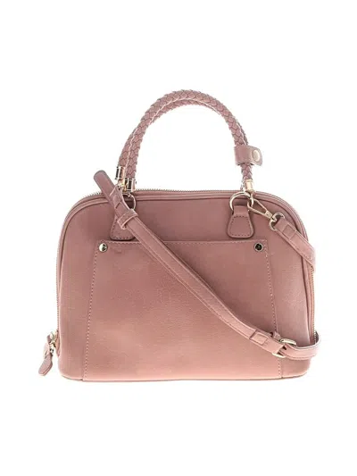 Pre-owned Madison West Satchel In Pink