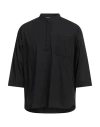 Madson Man Shirt Black Size M Cotton