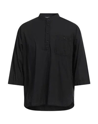 Madson Man Shirt Black Size M Cotton